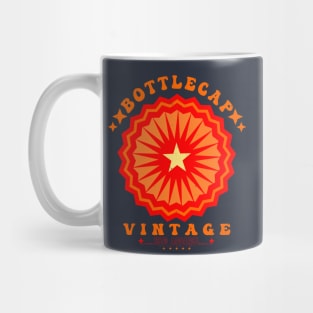 Bottlecap Vintage Retro Clothing Mug